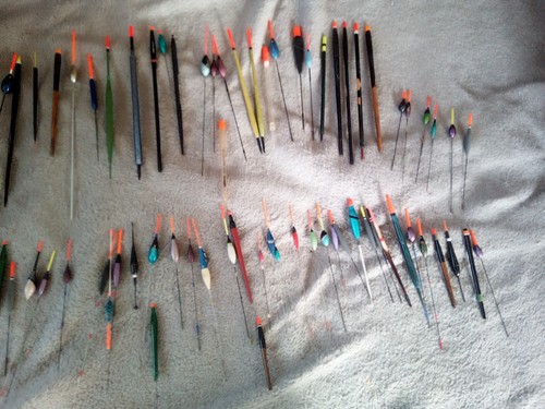 Coarse fishing floats - floats, job