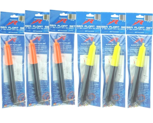 Sea fishing float set - 6, x