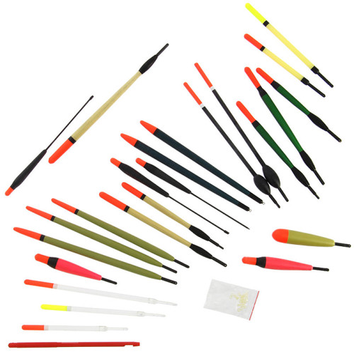Fishing 24pc floats set - floats,