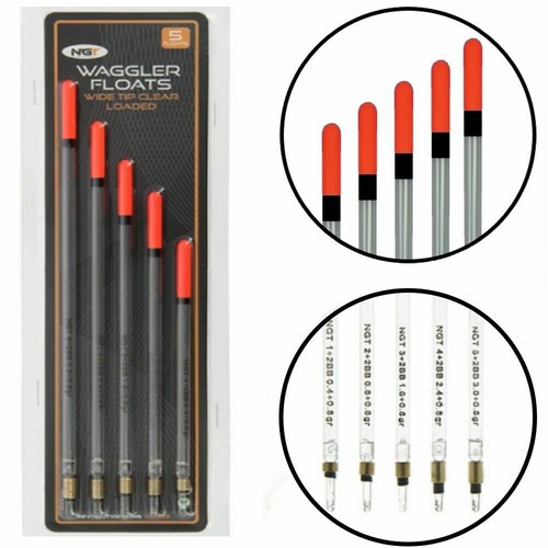 Loaded fishing waggler floats - loaded,